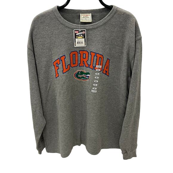 Steve & Barrys Men's XL University Of Florida Gators Authentic Thermal L/S Shirt - Picture 1 of 4